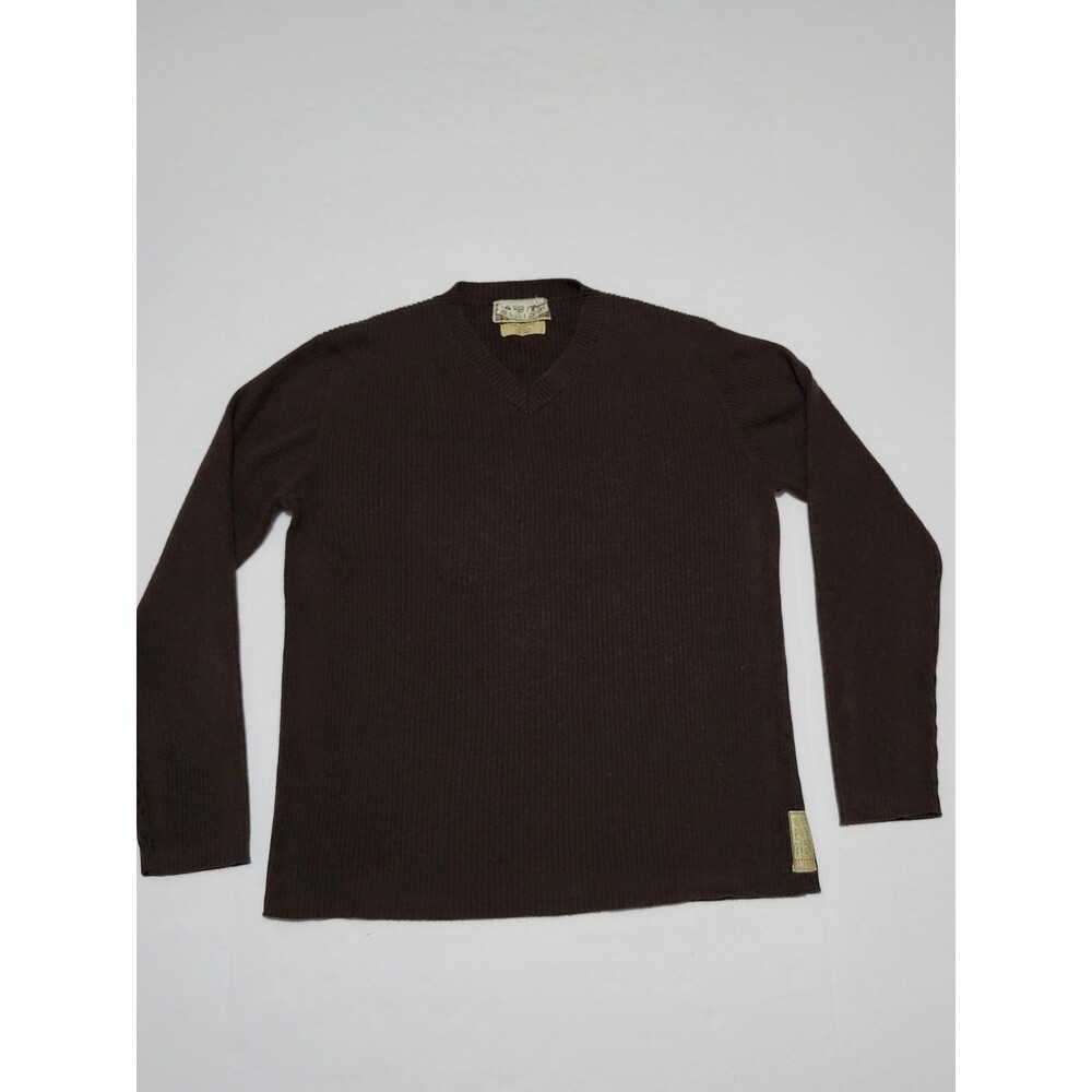 (#C) Polo Jean Co. Ralph Lauren Sweater Womens Large Brown Long Sleeve